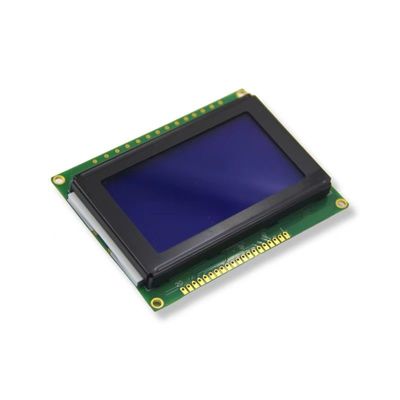 12864-20M Character LCD Display Module 128x64 Blue Screen White Dots
